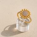 Anillo de flor