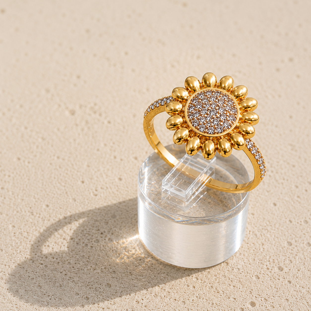 Anillo de flor