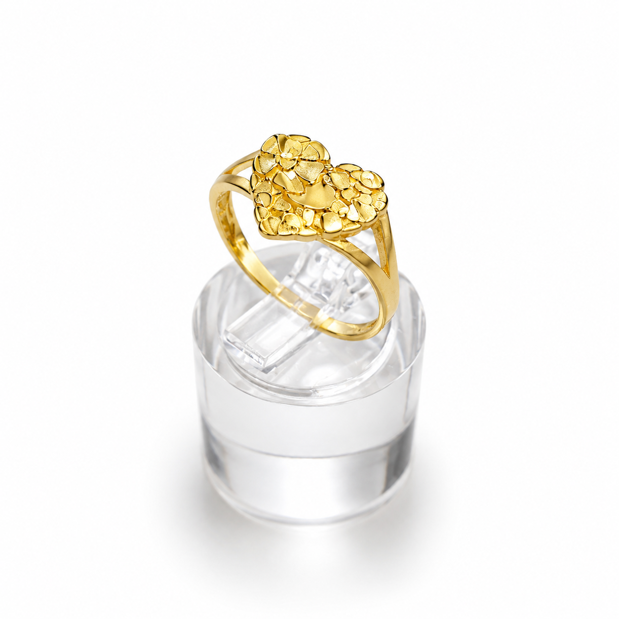Anillo de corazón Oro 10K